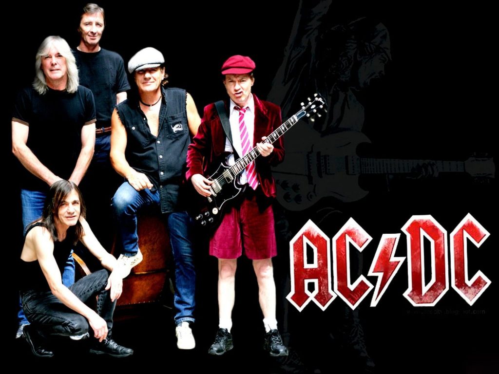 AC/DC Band In Dublin