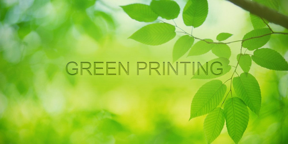 Why You Should Switch To Green Printing