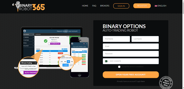 The best binary options brokers